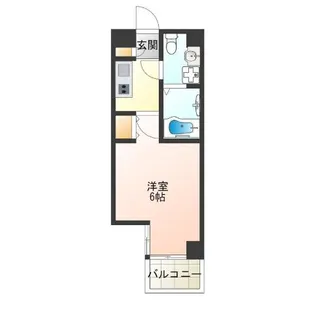 ティアラコートウエスト【1階】の間取り