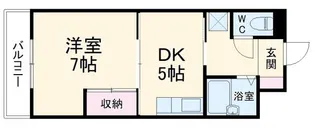 グランテット【4階】の間取り
