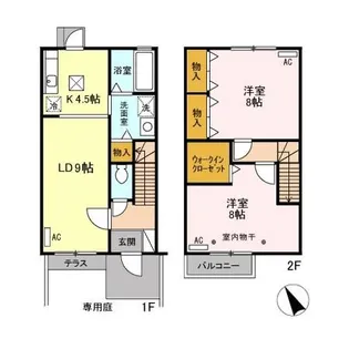 マルシェ【2階】の間取り
