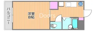 ゼブラハイツ【1階】の間取り