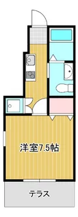 フレンズ鎌倉【1階】の間取り