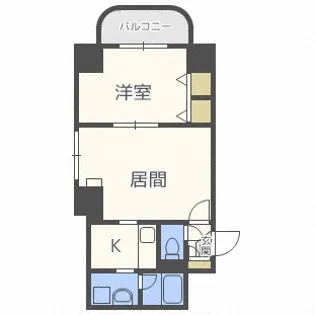 パルクアレース・ダハイム【6階】の間取り