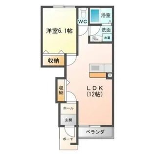 イル・マーレ【1階】の間取り