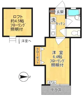 プレシャスハイツ宿河原【1階】の間取り