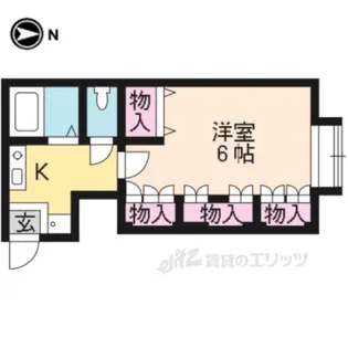 K’SHOUSE2【3階】の間取り