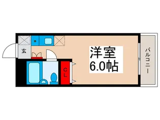 堀江新井マンション【3階】の間取り