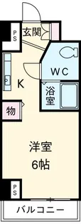 THEパームス新小岩【11階】の間取り
