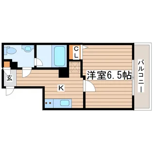 エルスタンザ通町【2階】の間取り
