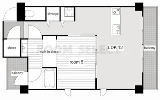 IZ-Residence【3階】の間取り