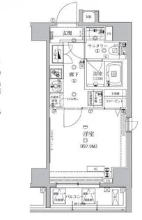 アルテシモモーレ【2階】の間取り