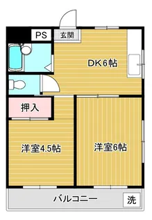 マルモハイツ【3階】の間取り