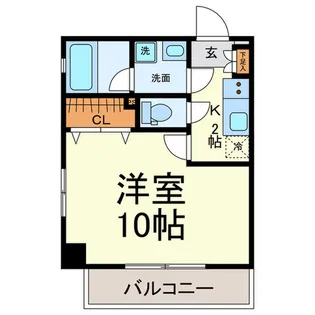 ALLGO GRATO【4階】の間取り