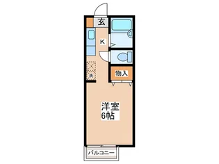クレスト久我山【2階】の間取り