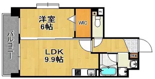 エーデル大濠【3階】の間取り