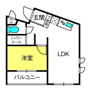 センチュリー羽沢【4階】の間取り