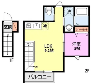 TRY ONE【2階】の間取り
