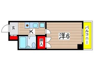 伊藤ビル【4階】の間取り