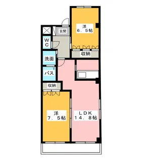 レガ・カンパーニャ【1階】の間取り