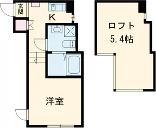 ハーモニーテラス五反野II【1階】の間取り