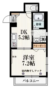 グレイスコートI【4階】の間取り