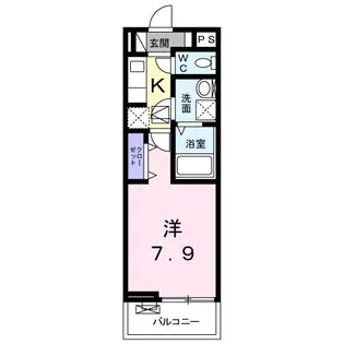 primavera【1階】の間取り