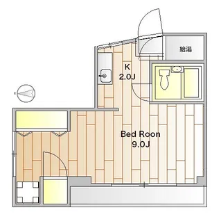 フジハイツ【1階】の間取り