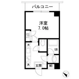 サクシード金町【2階】の間取り