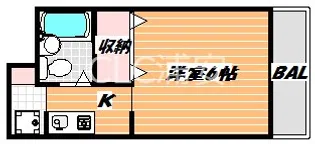 DaisonVII新浦安【2階】の間取り