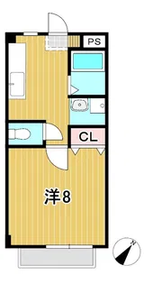 サニーコート【1階】の間取り