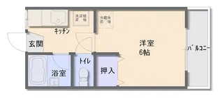 クリーンコーポK【2階】の間取り
