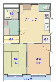 ハイタウン寄居【3階】の間取り