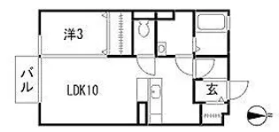 ブランルージュ【2階】の間取り