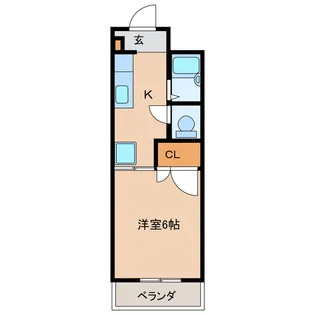 ぴーかん・はうす【2階】の間取り