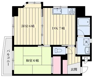 スペースカシマモリ【4階】の間取り