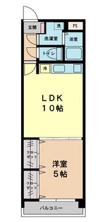 朝日プラザ北一番丁【7階】の間取り