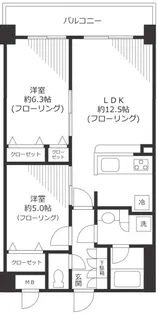 グランリビン千駄木 3月21日退去【3階】の間取り