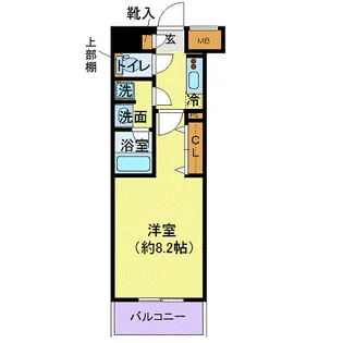 プレール・ドゥーク潮見II【2階】の間取り
