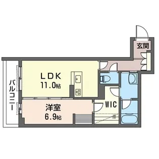 エタールノ【2階】の間取り