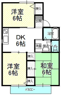セジュール武久【2階】の間取り