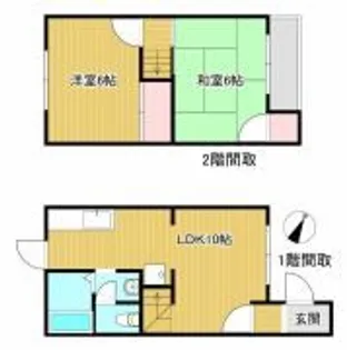 茨城県守谷市けやき台3【一戸建】の間取り