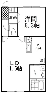 ブルックス2【2階】の間取り