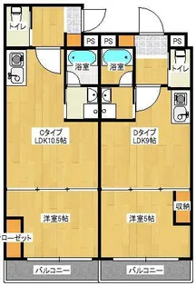 なごみマンション【2階】の間取り