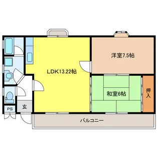 KOYOビル【2階】の間取り