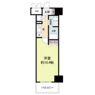 フェニックスレジデンス堺東【4階】の間取り