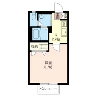 ディオーネ【1階】の間取り