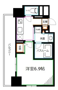 東京都中野区白鷺1【マンション】の間取り