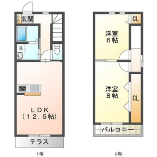 三重県津市阿漕町津興【一戸建】の間取り