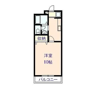 ビアベルデ津島【1階】の間取り