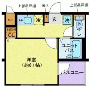 フォルトゥナ小石川【4階】の間取り