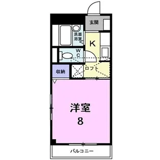 グランベールえぞえ【1階】の間取り